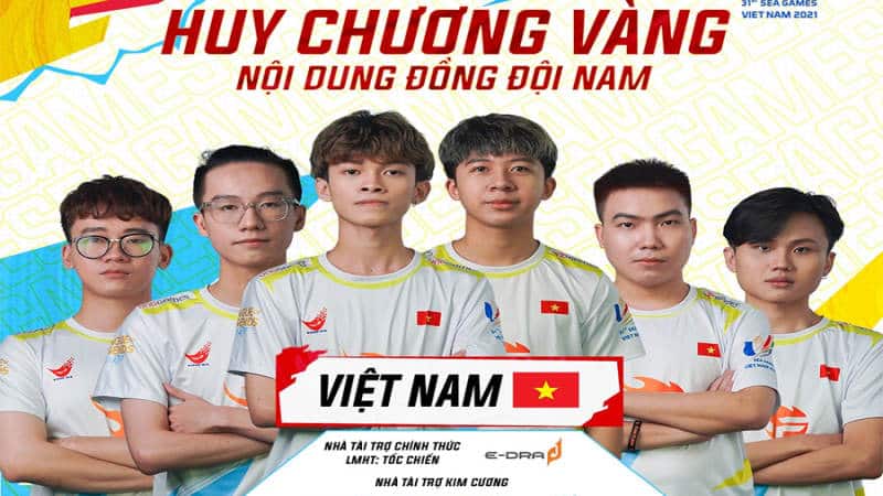 Việt Nam vô địch khi Tốc Chiến lần đầu có mặt tại SEA Games