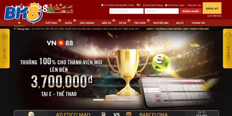 VN88 - sân chơi đỉnh cấp cho cược thủ Việt